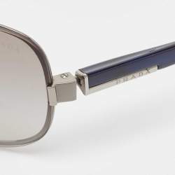 Prada Black Gradient SPR54O Shield Sunglasses