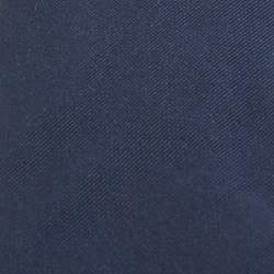Prada Navy Blue Crepe Tie 