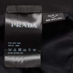 Prada Black Re-Nylon Bucket Hat M