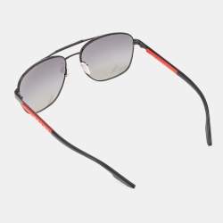 Prada Sport Black/Red Gradient SPS53X Linea Rossa Sqaure Sunglasses