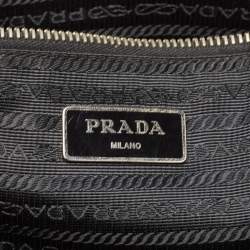 Prada Black Saffiano Leather Briefcase Laptop Bag