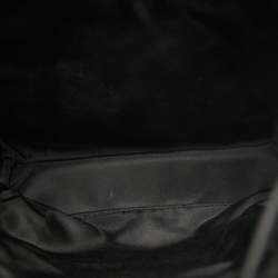 Prada Black Nylon Robot Drawstring Backpack