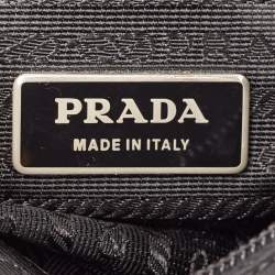 Prada Black Nylon Pocket Crossbody Bag