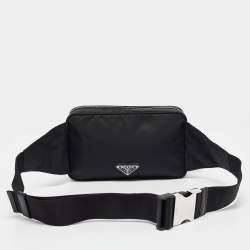 Prada Black Re-Nylon Belt Bag