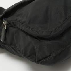 Prada Black Nylon Pocket Crossbody Bag