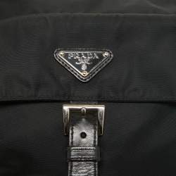 Prada Black Nylon Pocket Crossbody Bag