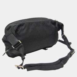 Prada Black Nylon Tessuto Shoulder Sling Bag