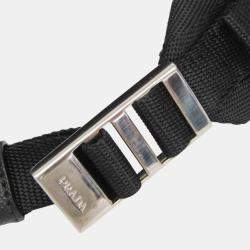 Prada Black Nylon Tessuto Shoulder Sling Bag