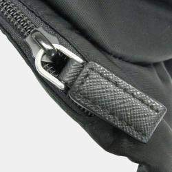 Prada Black Nylon Tessuto Shoulder Sling Bag