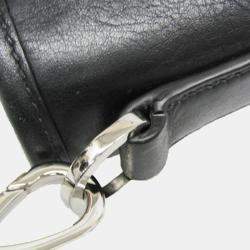 Prada Leather Shoulder Bag Black