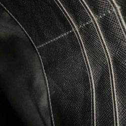 Prada Black Nylon Re-Nylon Xsaffiano Leather Backpack 