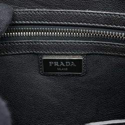 Prada Bordeaux Saffiano Leather Messenger Bag