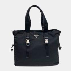 Prada Black Fabric shoulder bag