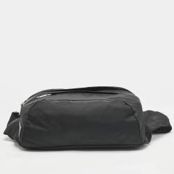 Prada Black Nylon Oversized Fanny Pack Bag