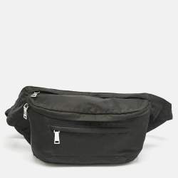 Prada Black Nylon Oversized Fanny Pack Bag
