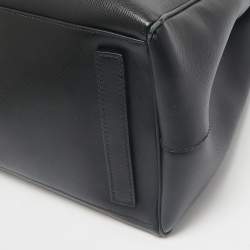 Prada Black Saffiano Lux Leather Galleria Tote