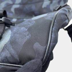 Prada Navy/Black Nylon and Leather Messenger Bag