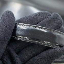 Pre Owned Prada 2Way Business Bag Black Brushedleather