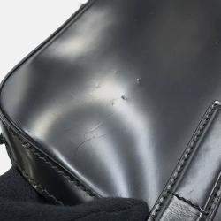 Pre Owned Prada 2Way Business Bag Black Brushedleather