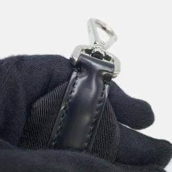 Pre Owned Prada 2Way Business Bag Black Brushedleather