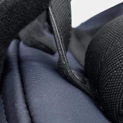 Pre Owned Prada Re-Nylon Navy Nylon Leather Backpack