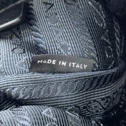 Pre Owned Prada Shoulder Bag Black Nylon