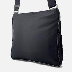 Pre Owned Prada Shoulder Bag Black Nylon