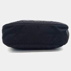 Pre Owned Prada Black Nylon Re-Nylon Crossbody Bag