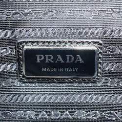Pre Owned Prada Crossbody Bag Black Calf Leather