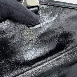 Pre Owned Prada Crossbody Bag Black Calf Leather