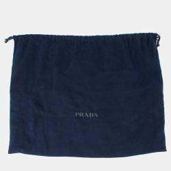 Pre Owned Prada Crossbody Bag Black Calf Leather