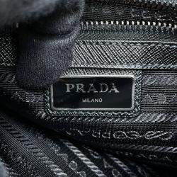 مملوكة مسبقًا Prada Re-Nylon Shoulder Bag Black Nylon