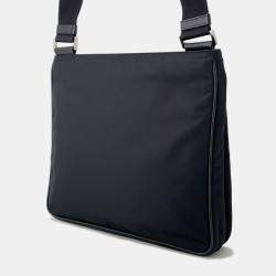 مملوكة مسبقًا Prada Re-Nylon Shoulder Bag Black Nylon