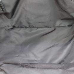 مملوكة مسبقًا حقيبة دراجة برادا نايلون معاد تدويره أسود