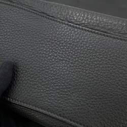 Pre Owned حقيبة يد برادا سوداء جلد فيتيلو داينو