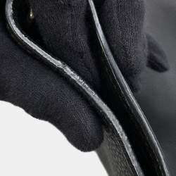 Pre Owned حقيبة يد برادا سوداء جلد فيتيلو داينو