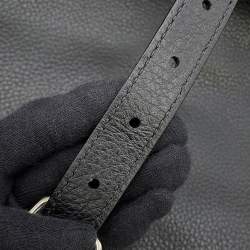 Pre Owned حقيبة يد برادا سوداء جلد فيتيلو داينو