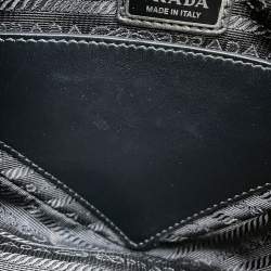 مملوكة مسبقًا Prada Triangle Shoulder Bag Yellow Saffiano Leatherleather