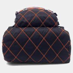 Pre Owned حقيبة ظهر برادا نايلون متعدد الألوان تيسوتو