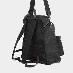 مملوكة مسبقًا Prada Re-Nylon Xleather Backpack Black Nylon Leather Size Black