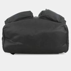 مملوكة مسبقًا Prada Re-Nylon Xleather Backpack Black Nylon Leather Size Black