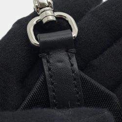 مملوكة مسبقًا Prada Re-Nylon Xleather Backpack Black Nylon Leather Size Black