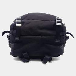 Pre Owned حقيبة ظهر برادا قماش أسود قماش