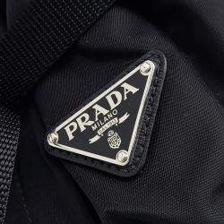 Pre Owned حقيبة ظهر برادا قماش أسود قماش