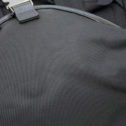 Pre Owned Prada Re-Nylon Backpack Black Nylon Leather