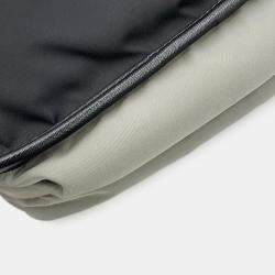Pre Owned Prada Shoulder Bag Black/Gray/Brown Nylon Leather