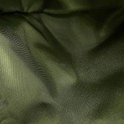 Pre Owned Prada Re-Nylon Saffiano Leather Messenger Bag Military Green Nylon Saffiano Leather Shoulder Bag