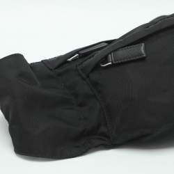 Pre Owned Prada Black Nylon Belt Bag