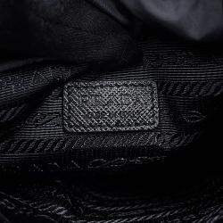 Pre Owned Prada Re-Nylon 2ZH155 Navy Nylon Leather Smartphone Case