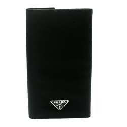 مملوكة مسبقًا Prada Black Tessuto Nylon Document Case